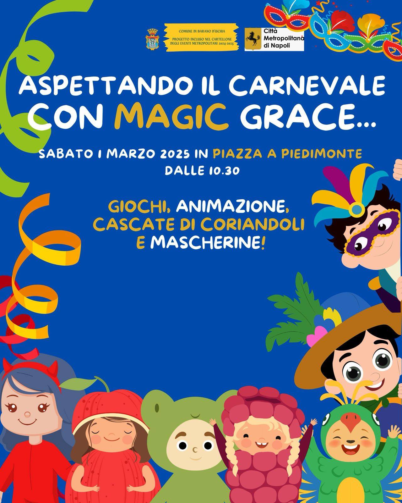 Aspettando il carnevale con magic Grace