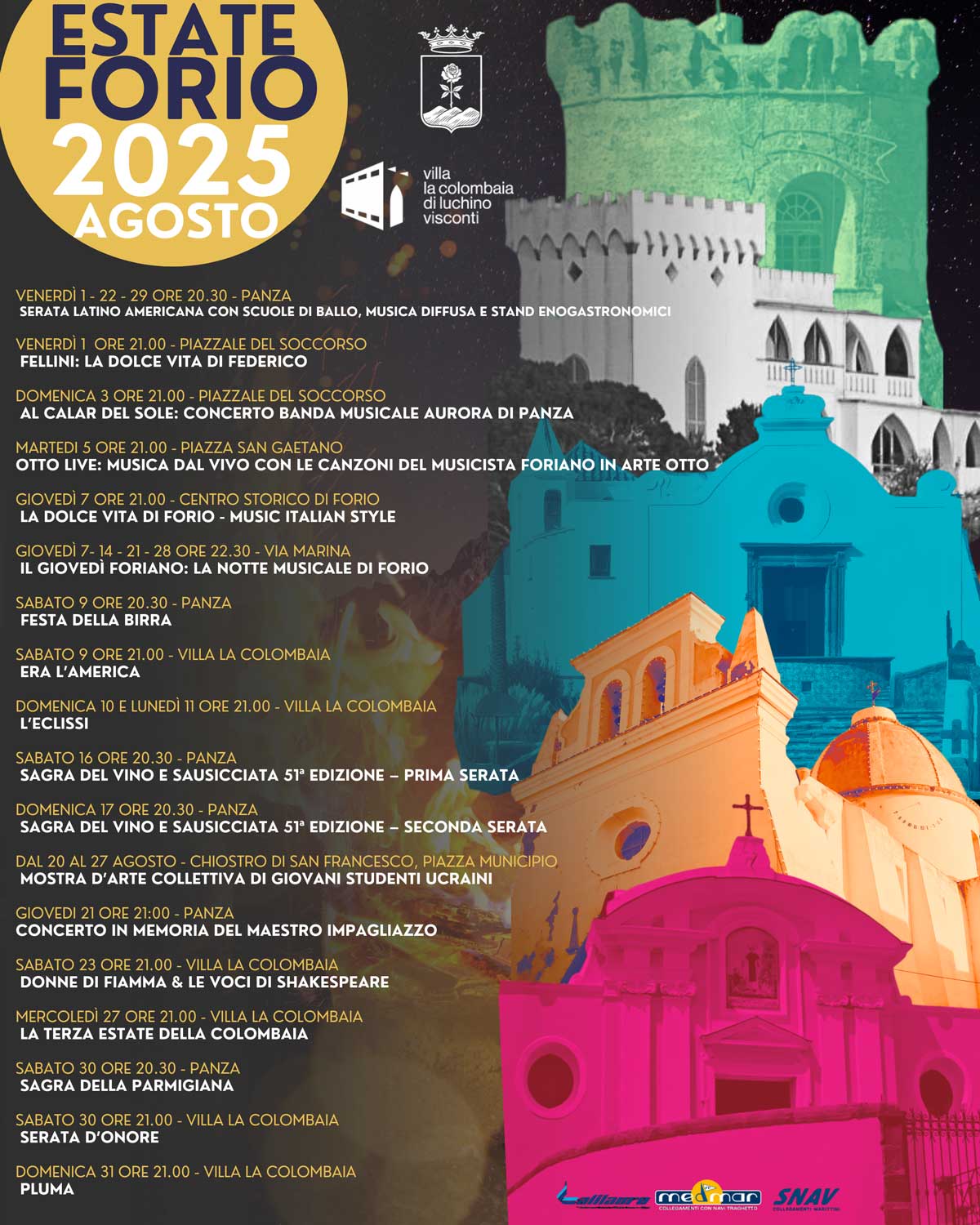 Estate Forio 2025: LA TERZA ESTATE DELLA COLOMBAIA