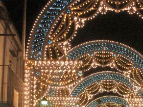 Illuminazione in onore di San Giovan Giuseppe della Croce